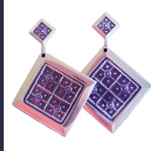 Vintage earrings. Blue Stud earrings